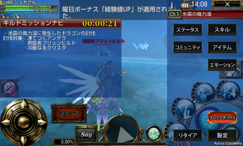 氷霜の魔力溜ナビ